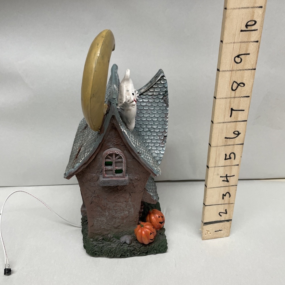 VINTAGE HALLOWEEN HOUSE LIGHT UP Color Changing DECORATION SPOOKY TESTED - Picture 10 of 16